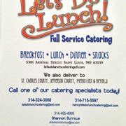 let's do lunch saint louis